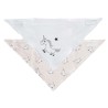 Bavoirs bandana - Licorne x2 Trois Kilos Sept - 1 Bavoirs bandana - Licorne x2 Trois Kilos Sept - 1