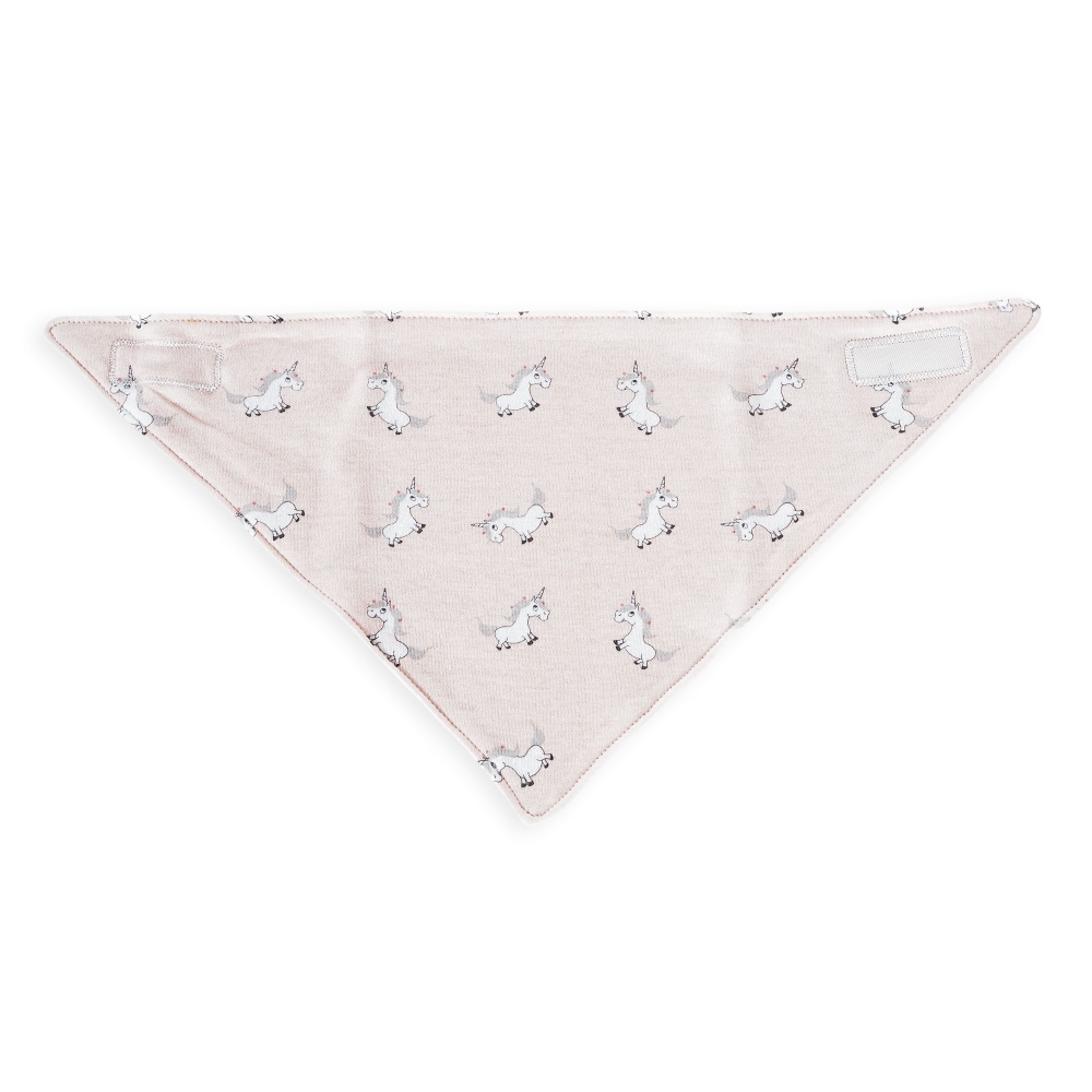 Bavoirs bandana - Licorne x2 Trois Kilos Sept - 3 Bavoirs bandana - Licorne x2 Trois Kilos Sept - 3