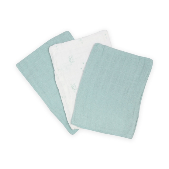 Set of 3 baby washcloths - Little cat