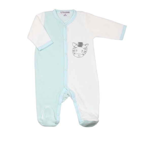 Birth pyjamas - Zebra Kinousses - 1