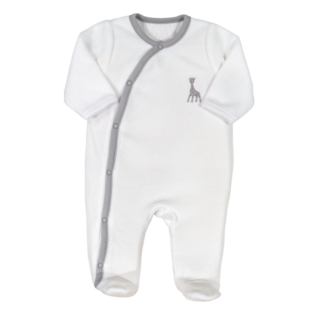 Cross-opening Y sleepsuit - ©Sophie la girafe