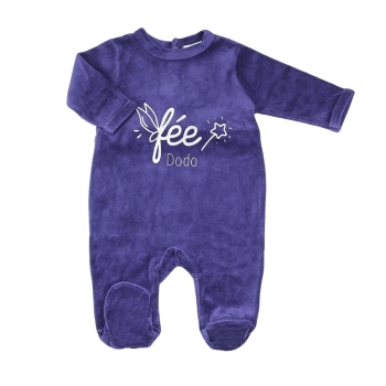 Baby girl pyjamas - "Fée dodo" Kinousses - 1