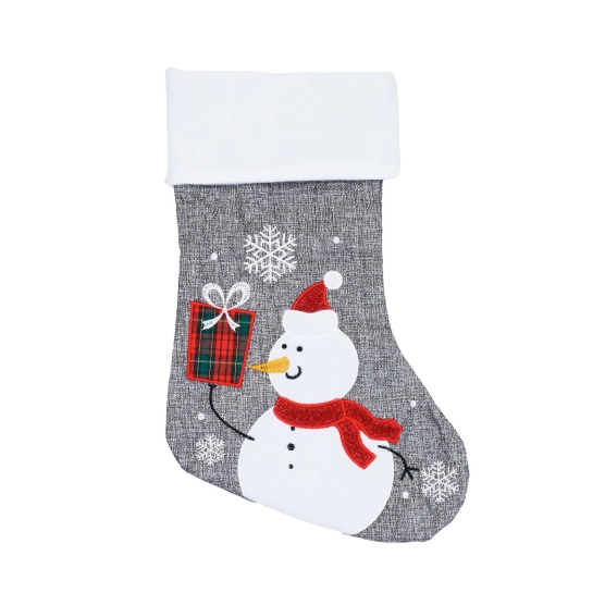 Calza di Natale pupazzo di...