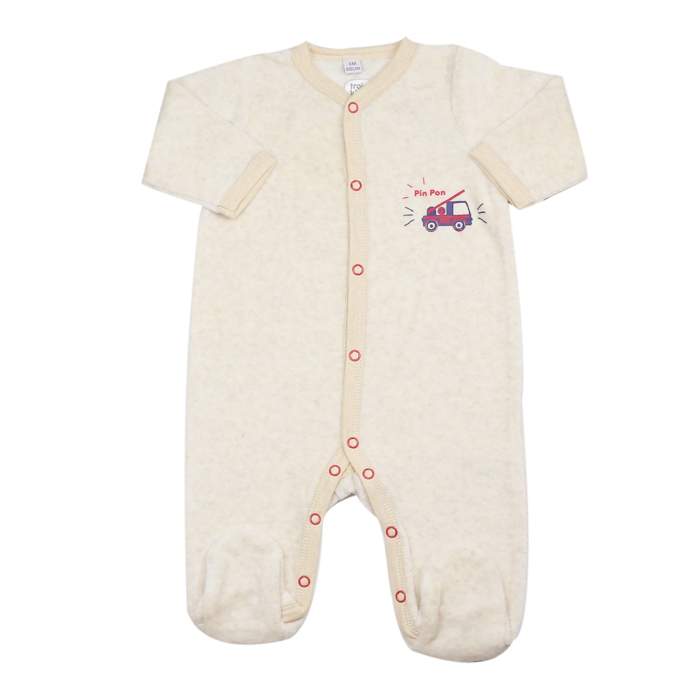 Baby pajama with fire truck design Baby pajama with fire truck design