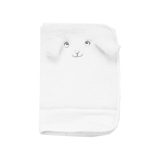 Health record book cover with sheep head