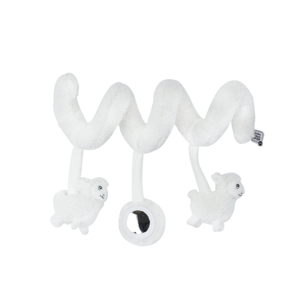 White baby activity spiral