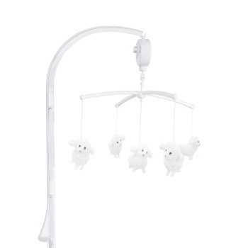 Móvil musical de bebé oveja