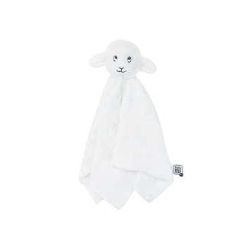 Peluche ovelha branca da coleção Wooly com um all over ovelha.