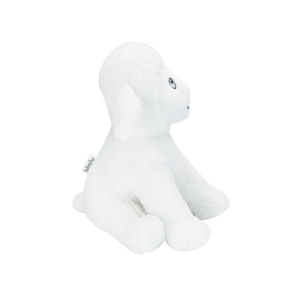 peluche ovelha de perfil