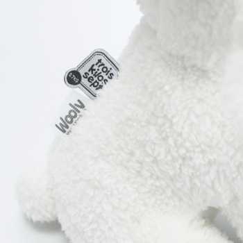 peluche con sus etiquetas