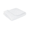 White cotton muslin baby blanket White cotton muslin baby blanket