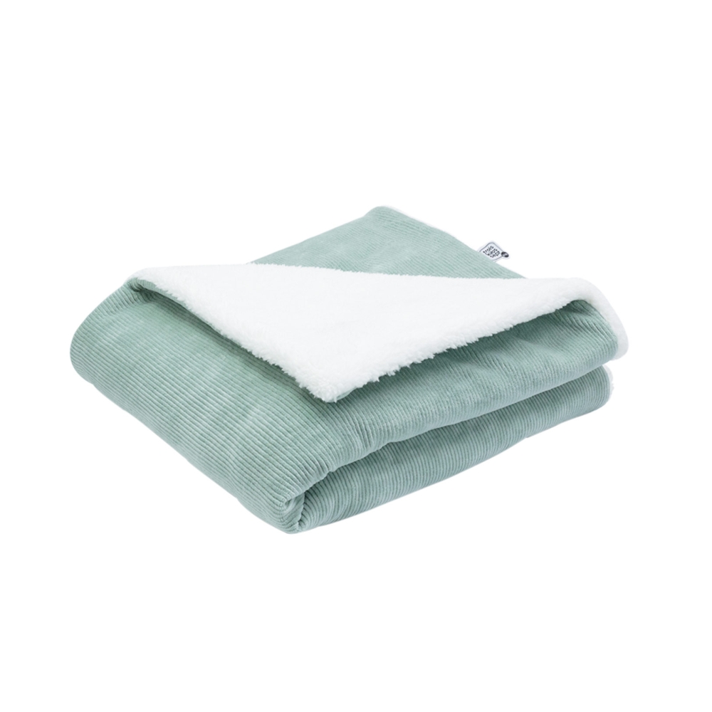 Sage green blanket 75x100CM