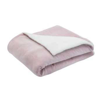 coperta 100x140cm rosa antico