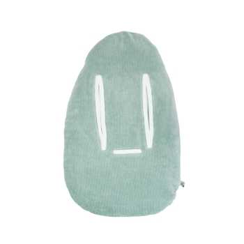 Ninho de anjo face traseira cor verde sálvia