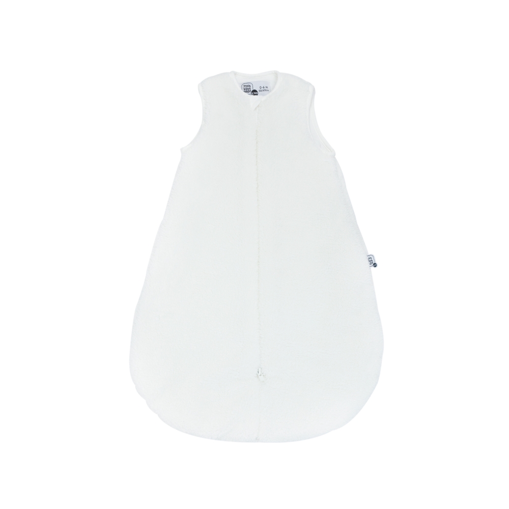 White sherpa sleeping bag 0/6 months