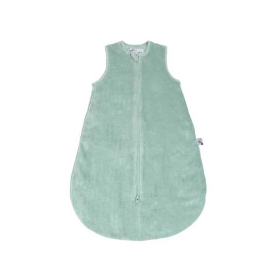 Saco de dormir recém-nascido 0/6 meses verde salva