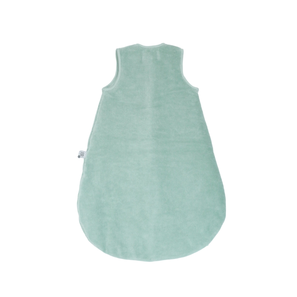 back of the 0/6 months sage green sleeping bag back of the 0/6 months sage green sleeping bag