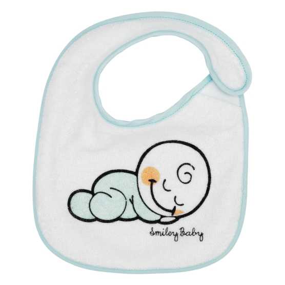 Baveiro de recém-nascido - SMILEY BABY® (x2)