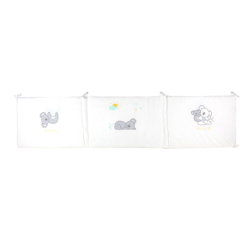 Open koala crib bumper Open koala crib bumper