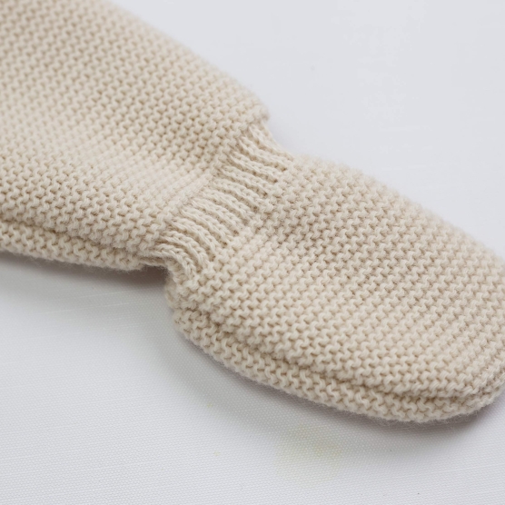 gebreide broek kleur zand