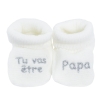 Sapatinhos de recém-nascido - Vais ser papá