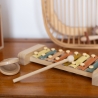 houten xylofoon voor baby met castagnetten houten xylofoon voor baby met castagnetten