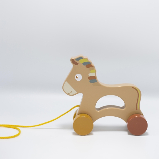Wooden baby pull along toy...