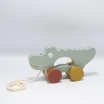 Jouet à tirer en bois - Crocodile