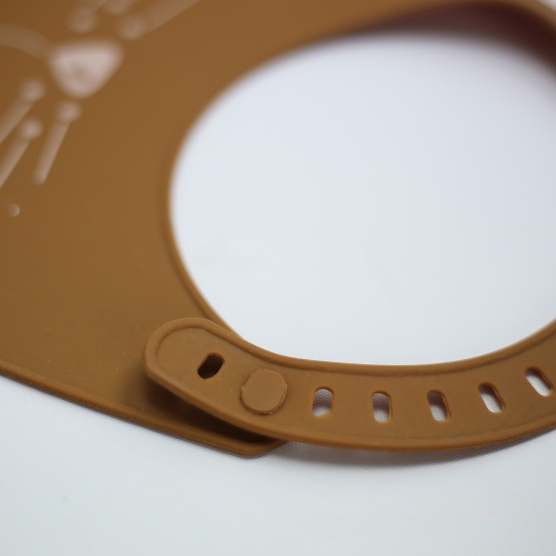 Babero de silicona para bebé