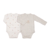Lot de deux body crème avec inscription Mini nous Lot de deux body crème avec inscription Mini nous