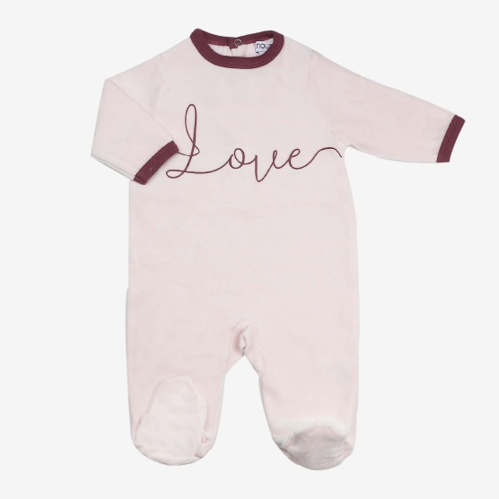 Baby Girl Sleeper - Love