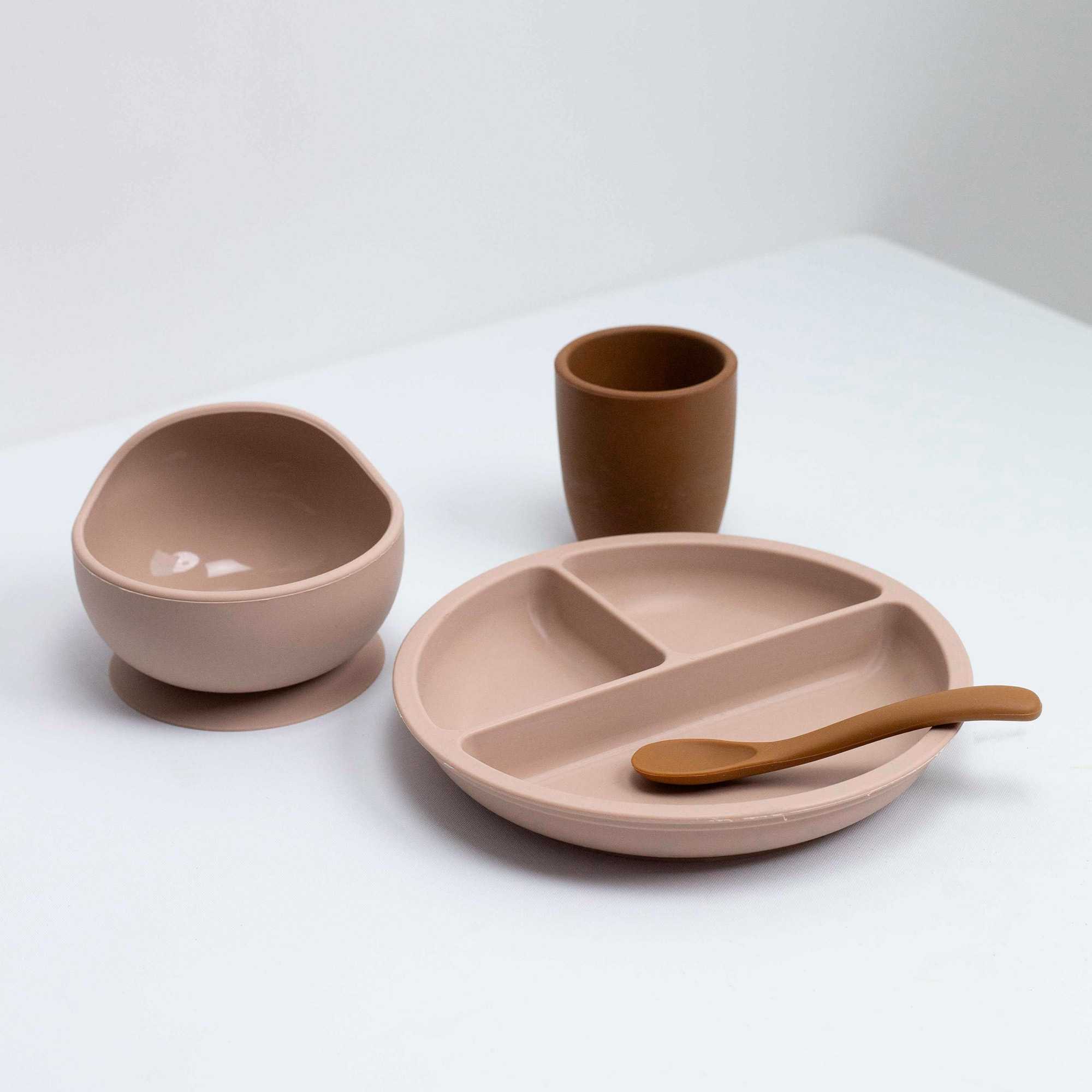 Trois Kilos Sept - Coffret Repas 4Pcs Silicone