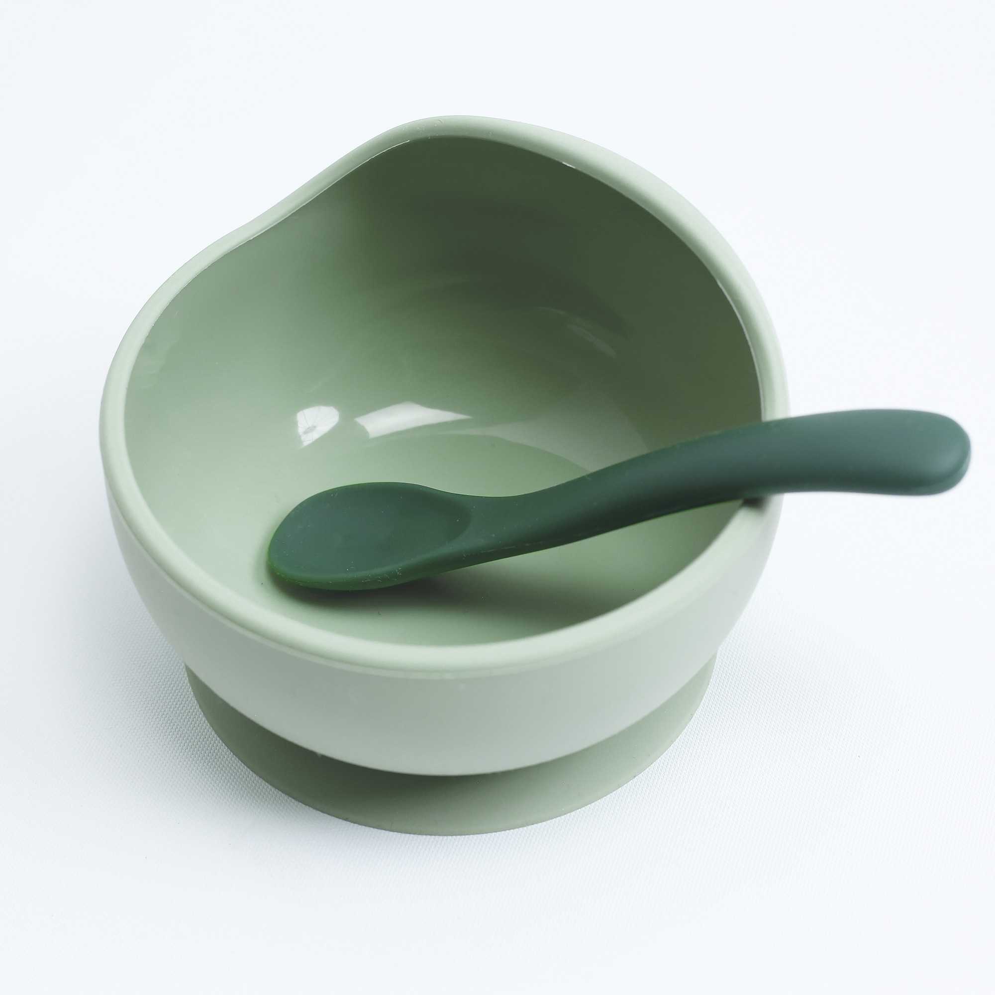 Kit repas silicone bébé - 2 pièces (Trois Kilos Sept) - Couverture