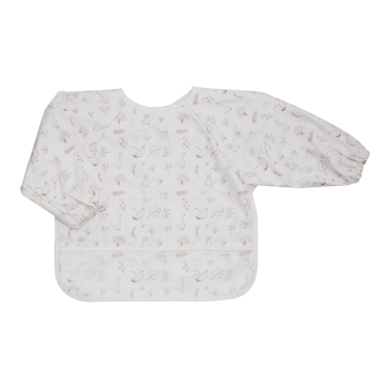 Long-sleeved bib apron
