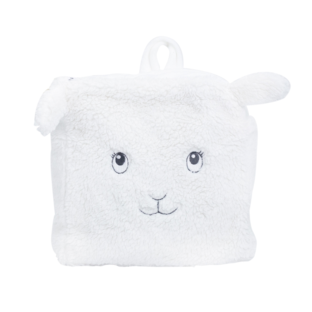 Baby sheep head backpack