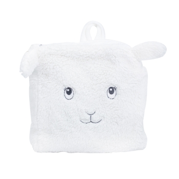 Baby sheep head backpack