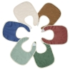 Set of 6 colored bibs Set of 6 colored bibs
