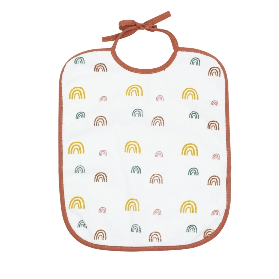 Set of 5 baby tie bibs
