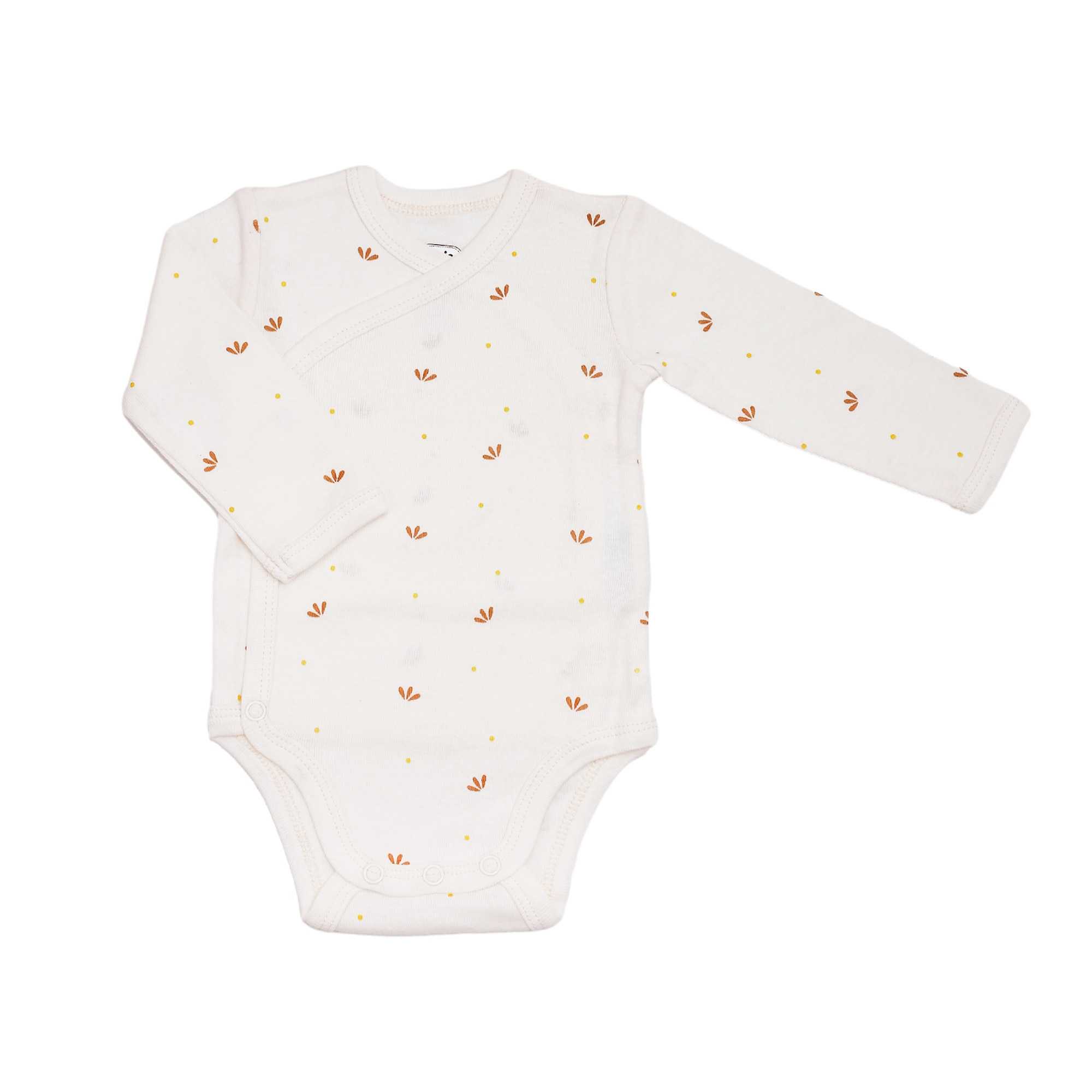 Trois Kilos Sept - Body Bébé Manche Longue Ecru