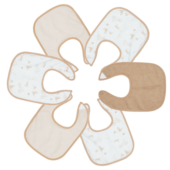 Lote de 6 baberos para bebé...