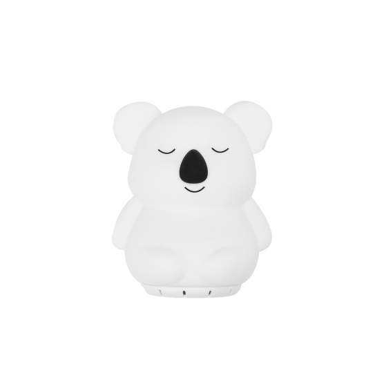 Koala-shaped white noise night light for baby