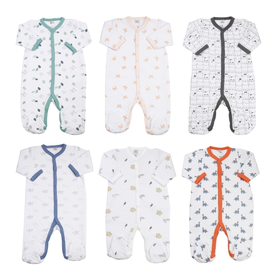 Unisex newborn pajamas - 6...