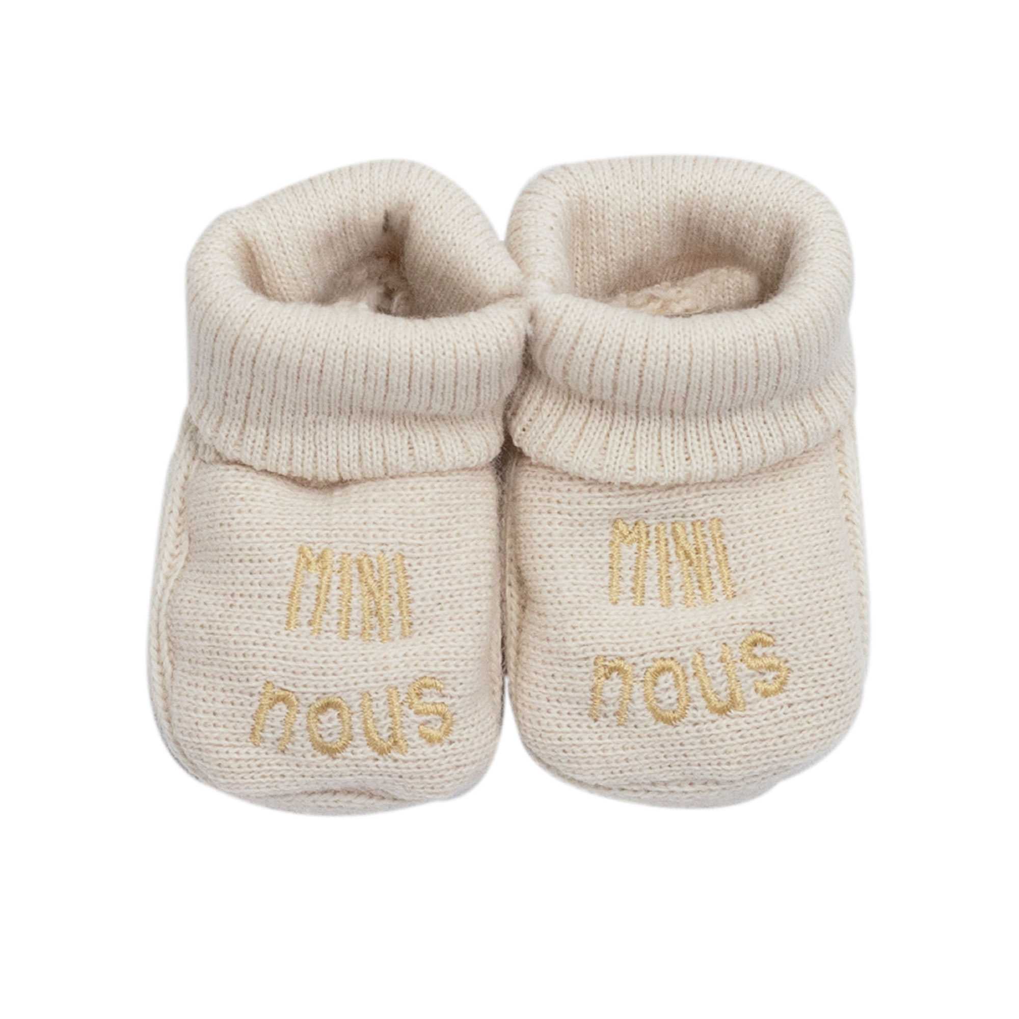 Trois Kilos Sept - Chaussons naissance - Mini Nous