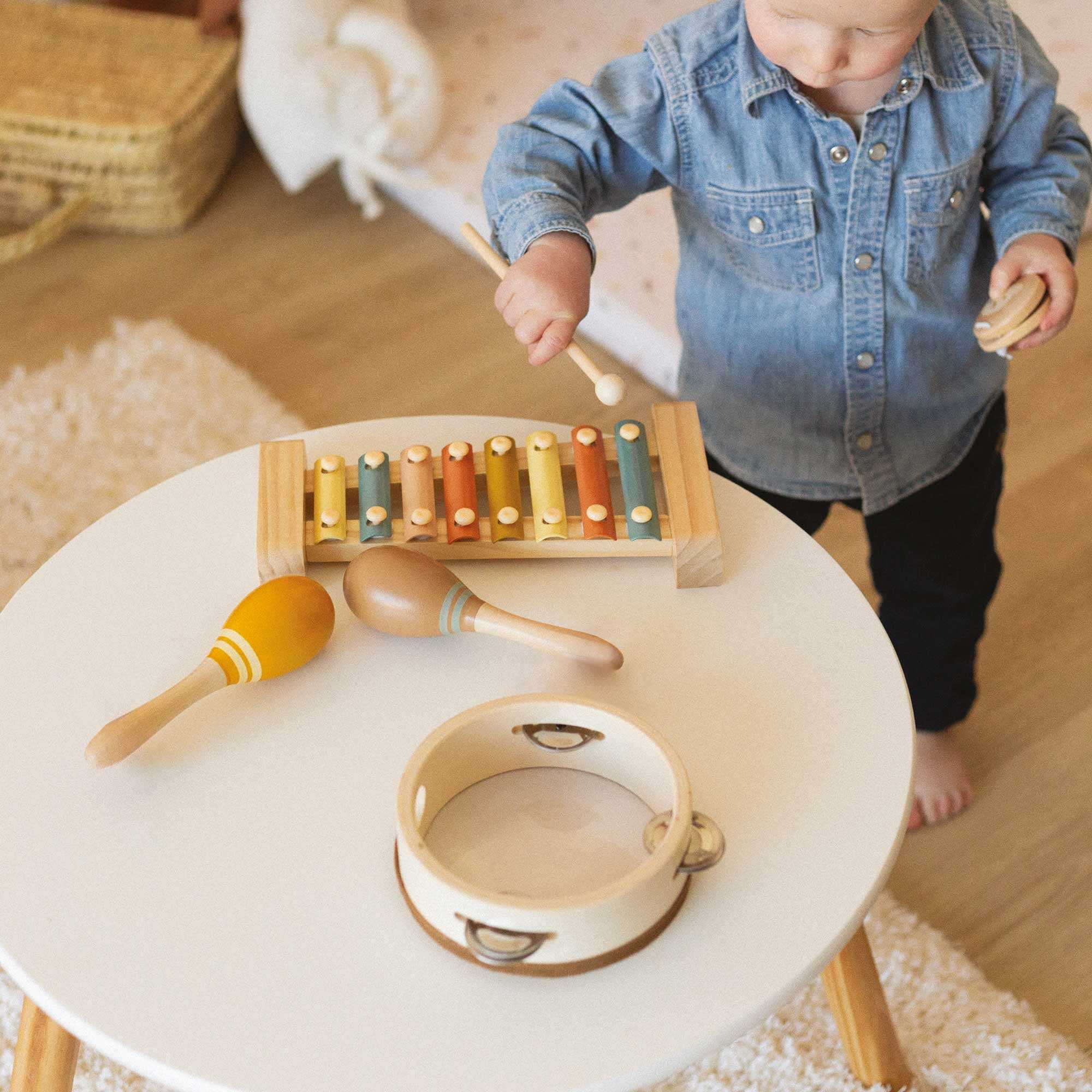 Coffret musical en bois pour bébé (Trois Kilos Sept) - Image 3