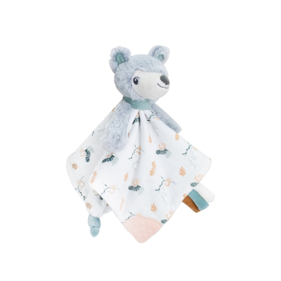 Doudou mouchoir - loup