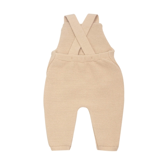 Salopette neonato in maglia