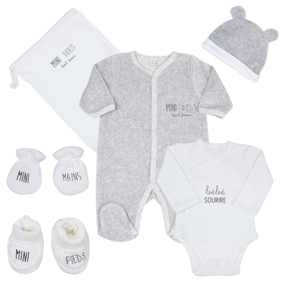 Kit de nascimento 6 peças -...