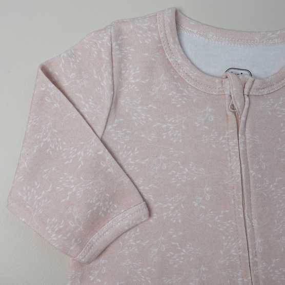 Pijama bebé com fecho de...