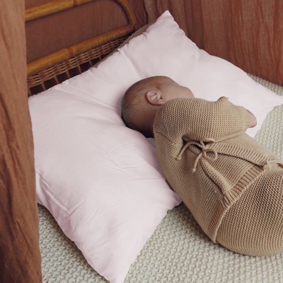 Funda de almohada rosa - 40x60cm