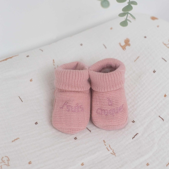 Baby slippers sold...